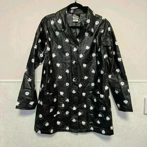 Disney Vintage Raincoat Disney Black & White Size Small for Women